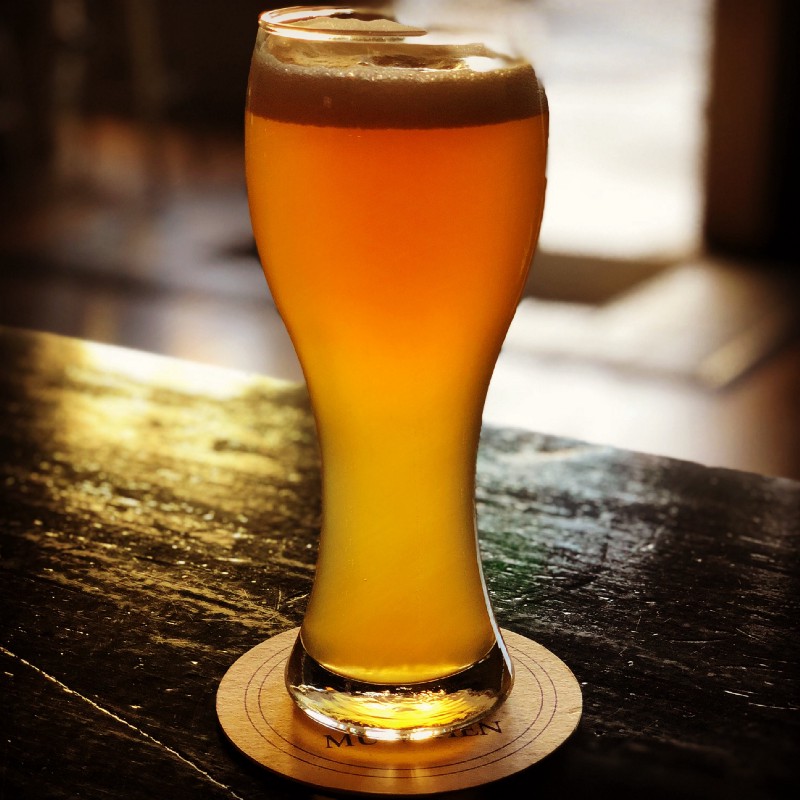 Hefeweizen is a traditional, unfiltered wheat beer from Bavaria.